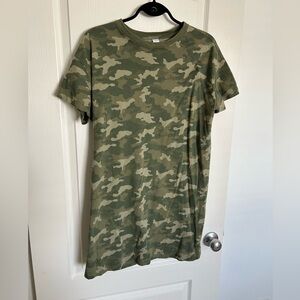 Old Navy army tee dress